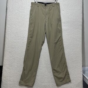 REI Co-op‎ Men's Beige Hiking Camping Nylon Pants Size 34